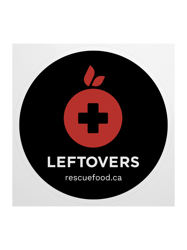 Leftovers Sticker (Black) product image (1)