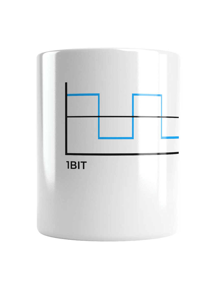 1BIT Graph Mug (white) product image (1)