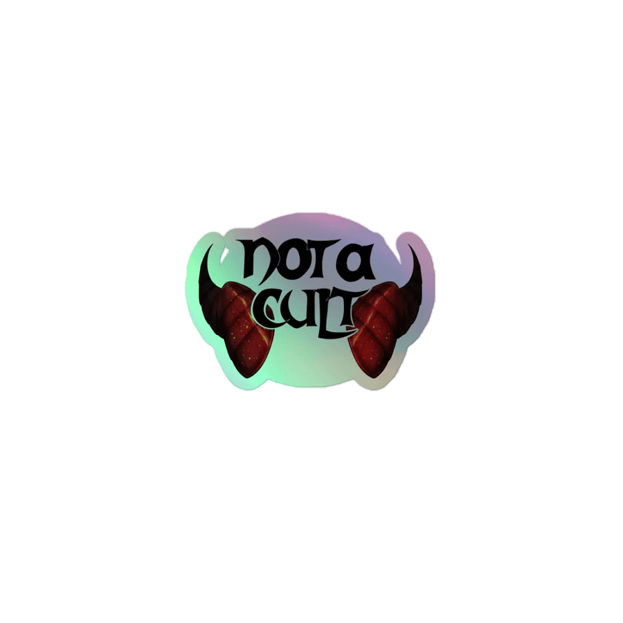 Not a Cult Sticker product image (1)