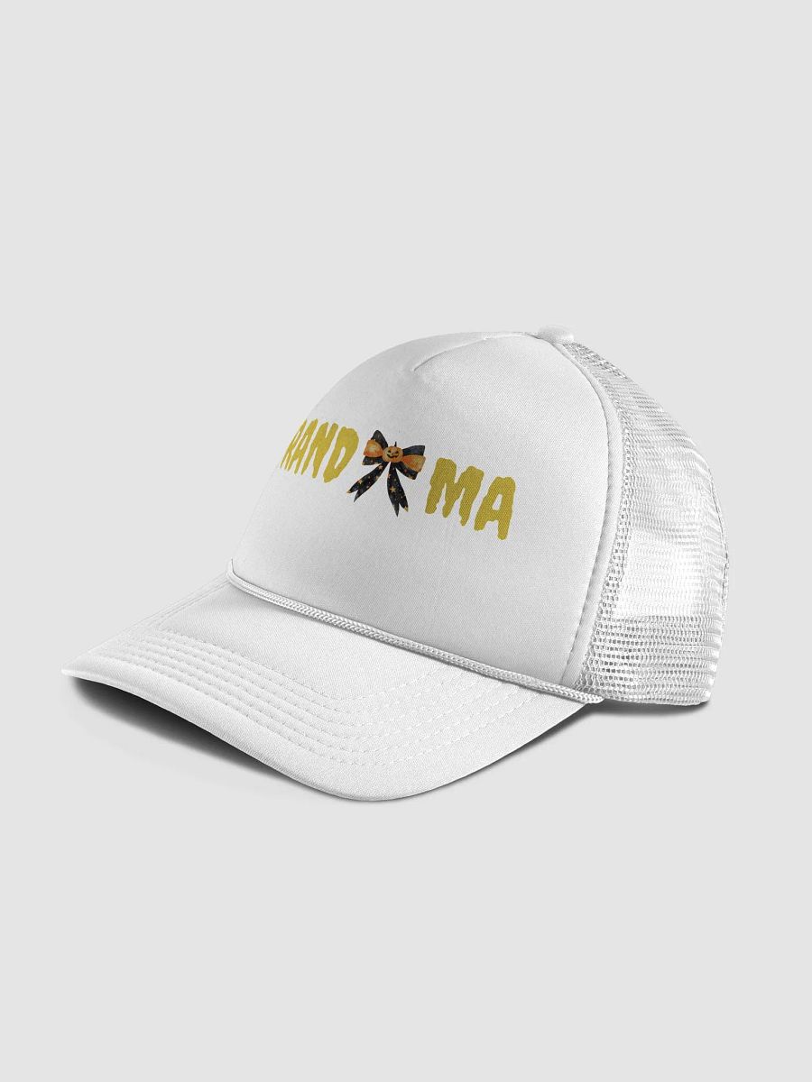 Grandma Halloween Brushstroke Trucker Hat product image (4)