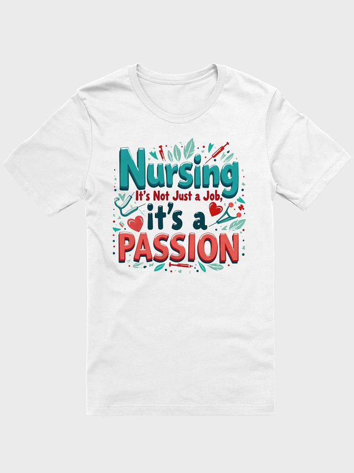 Passionate Nursing Illustrated T-Shirt product image (7)