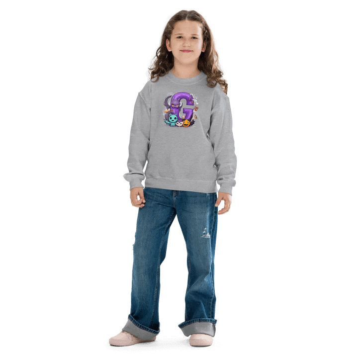 Cute Halloween Monogram Letter G Sweatshirt product image (1)