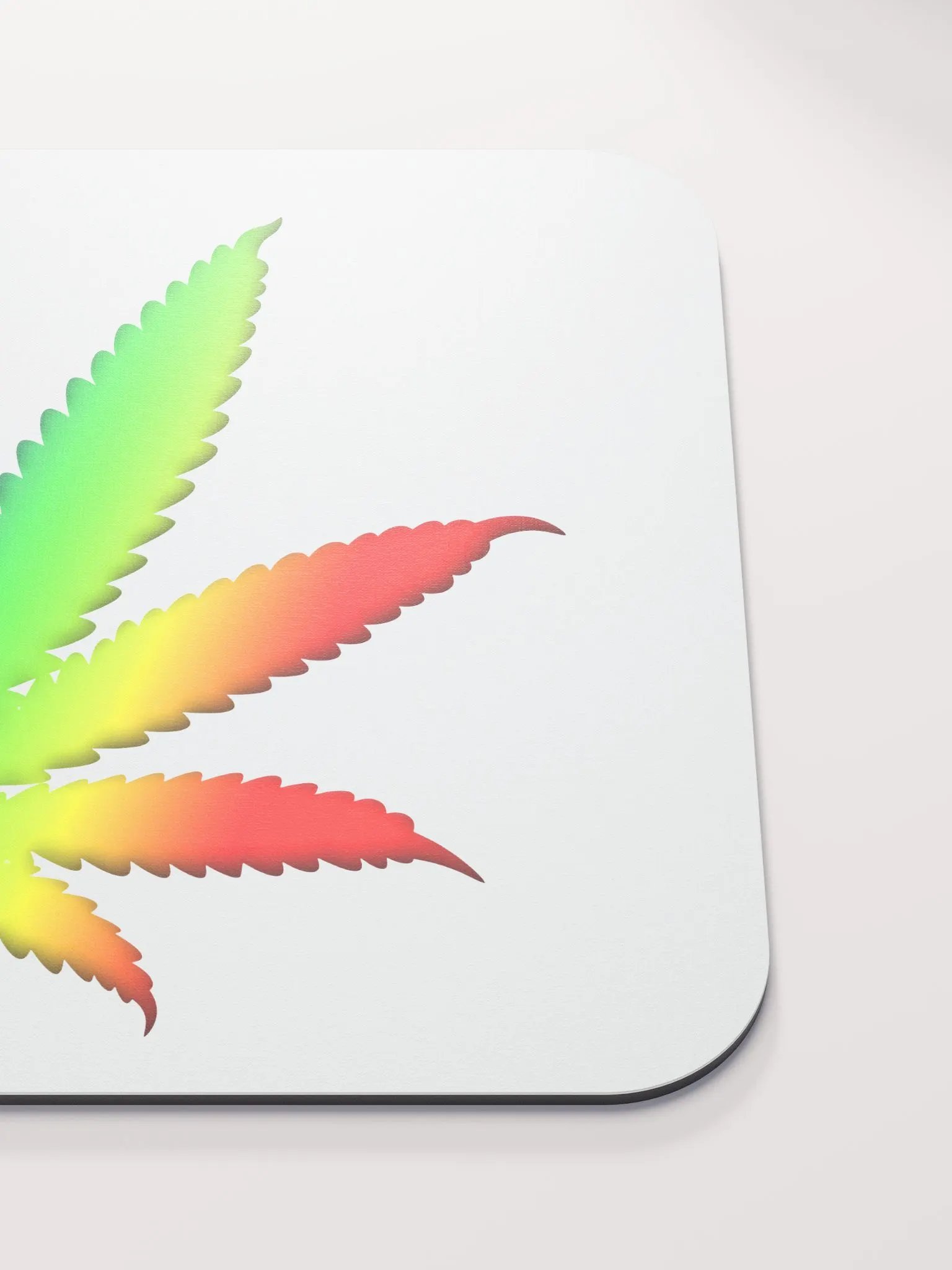 Rainbow Canna Canna Leaf Mousepad product image (5)