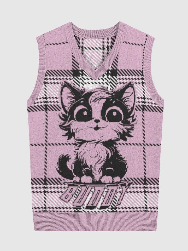 Buddy Knitted V-Neck Vest 20 product image (1)