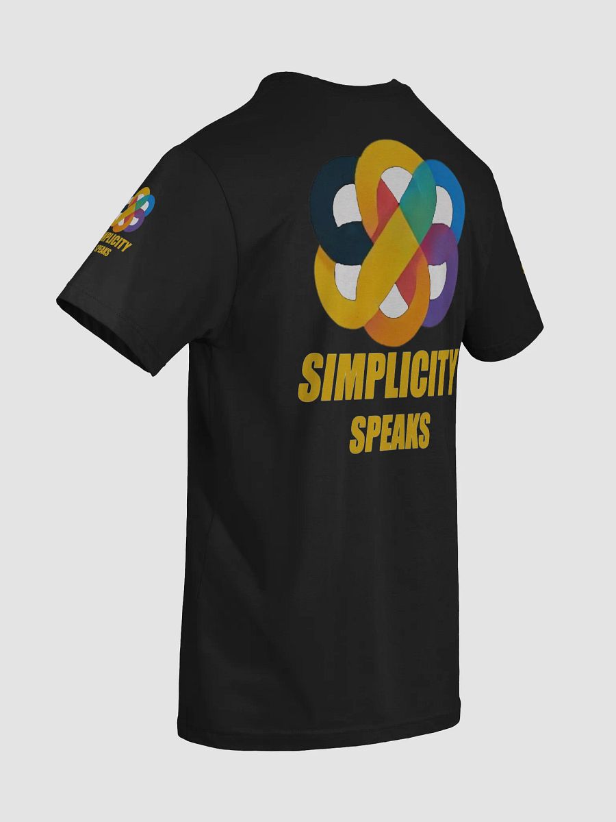 Simplicity Speaks Abstract T-Shirt product image (43)