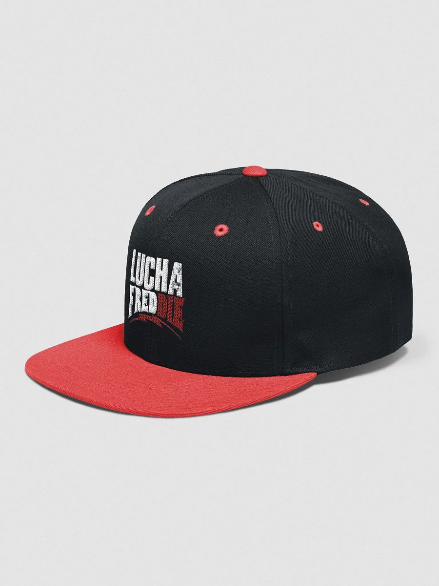 LuchaFredDIE logo snapback product image (2)