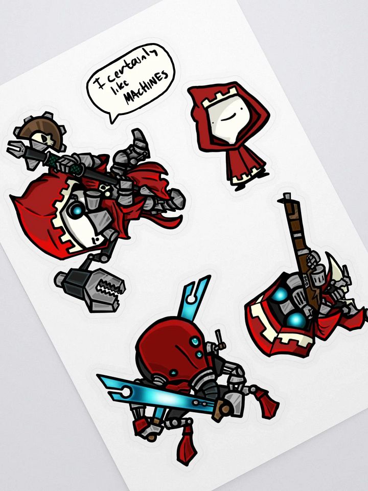 Martians Sticker Sheet product image (1)