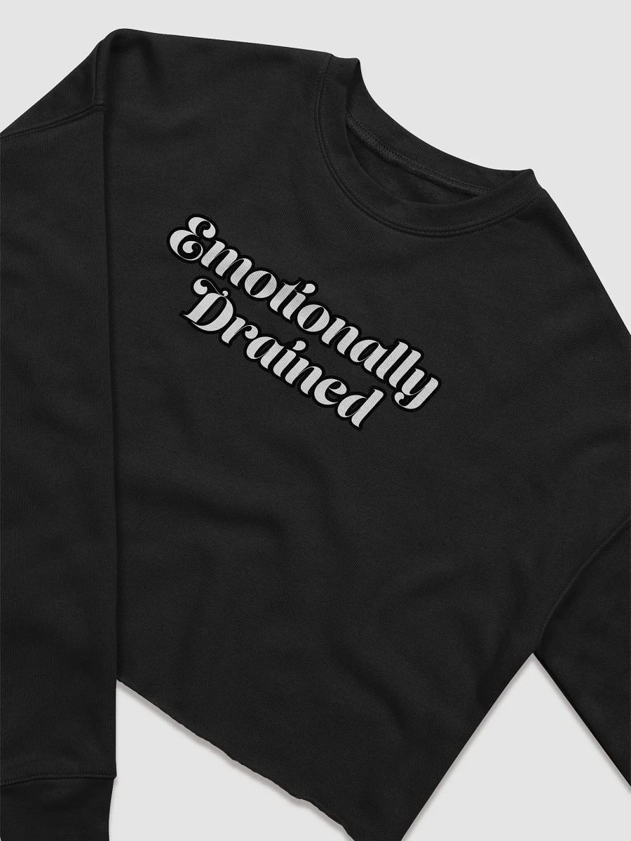 WOMEN'S FLEECE CROP SWEATSHIRT product image (2)