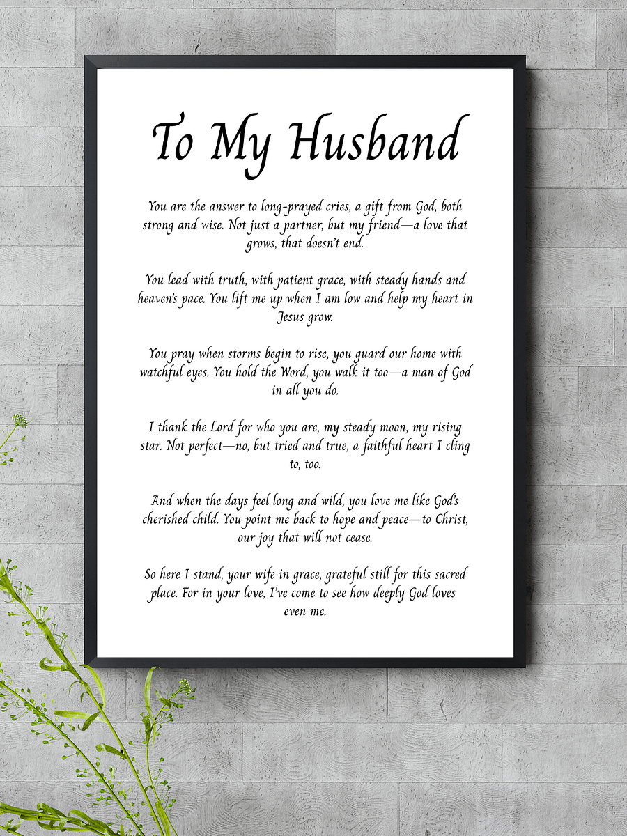 To My Husband product image (1)