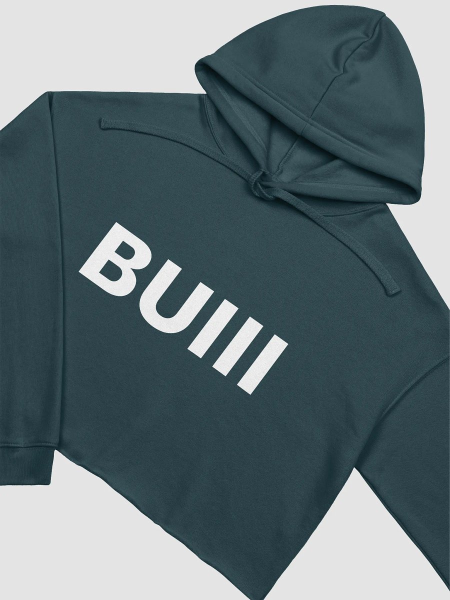 BUIII Originals Logo Fleece Crop Hoodie product image (3)