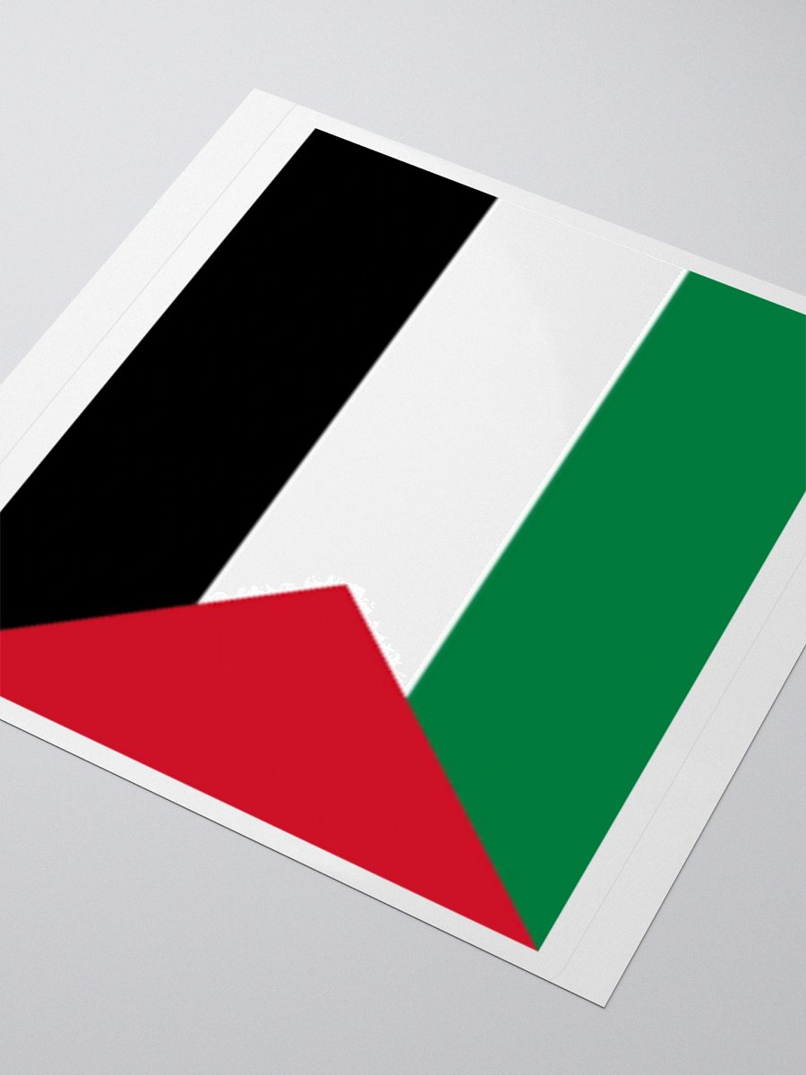 Exclusive Palestinian Flag Kiss-Cut Stickers - High-Quality Vinyl, Multiple Sizes product image (9)