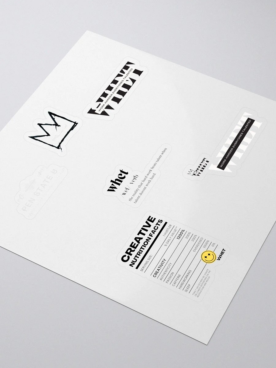 WHET Stickers product image (3)