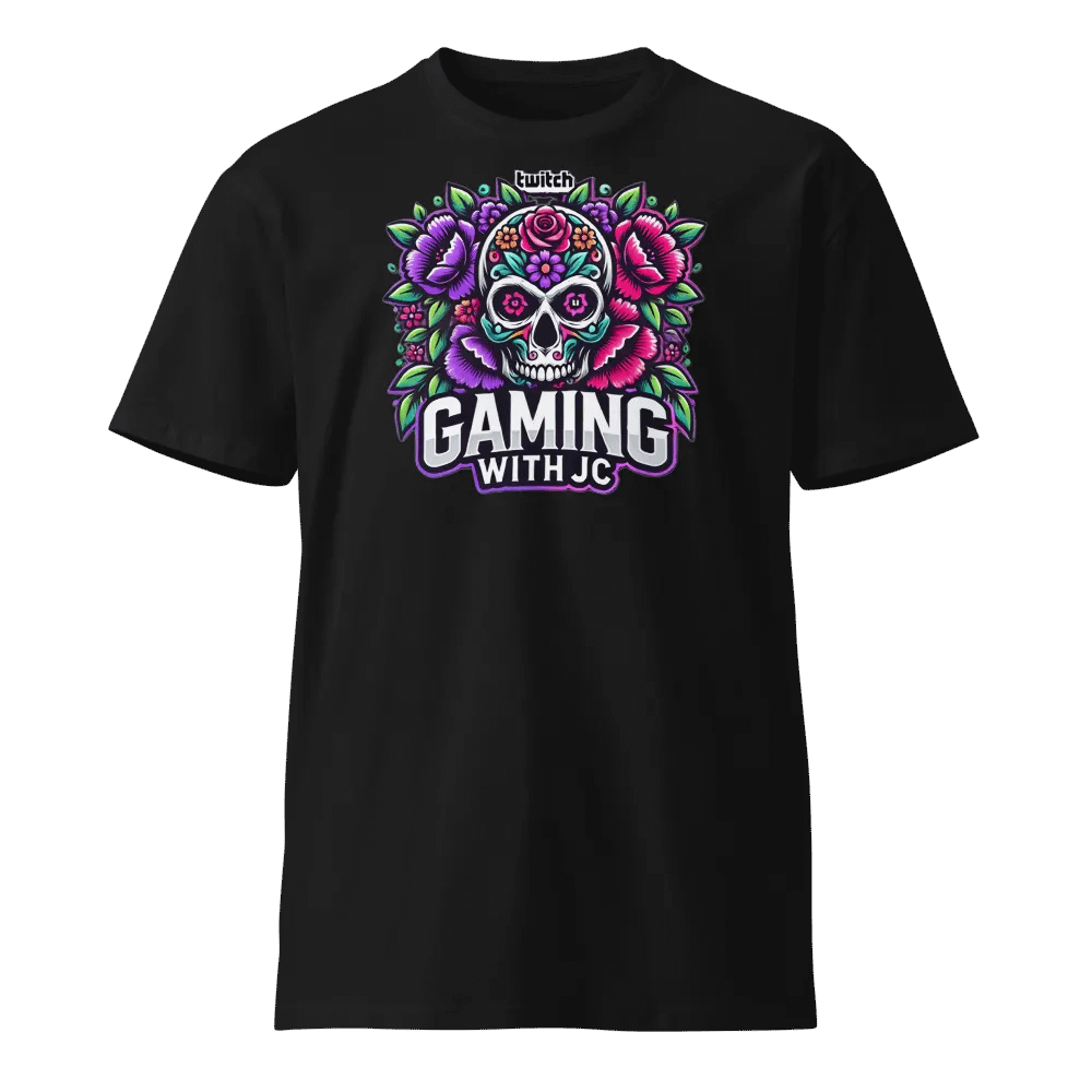Flower Skull Uni-Sex Tee! product image (1)