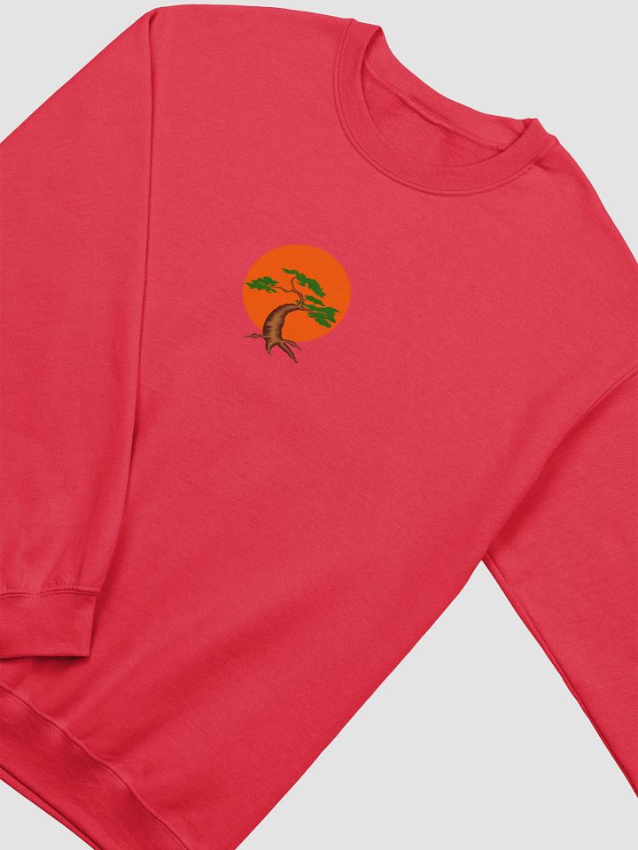 Bonsai Sunset Tree Artistic Crewneck product image (2)