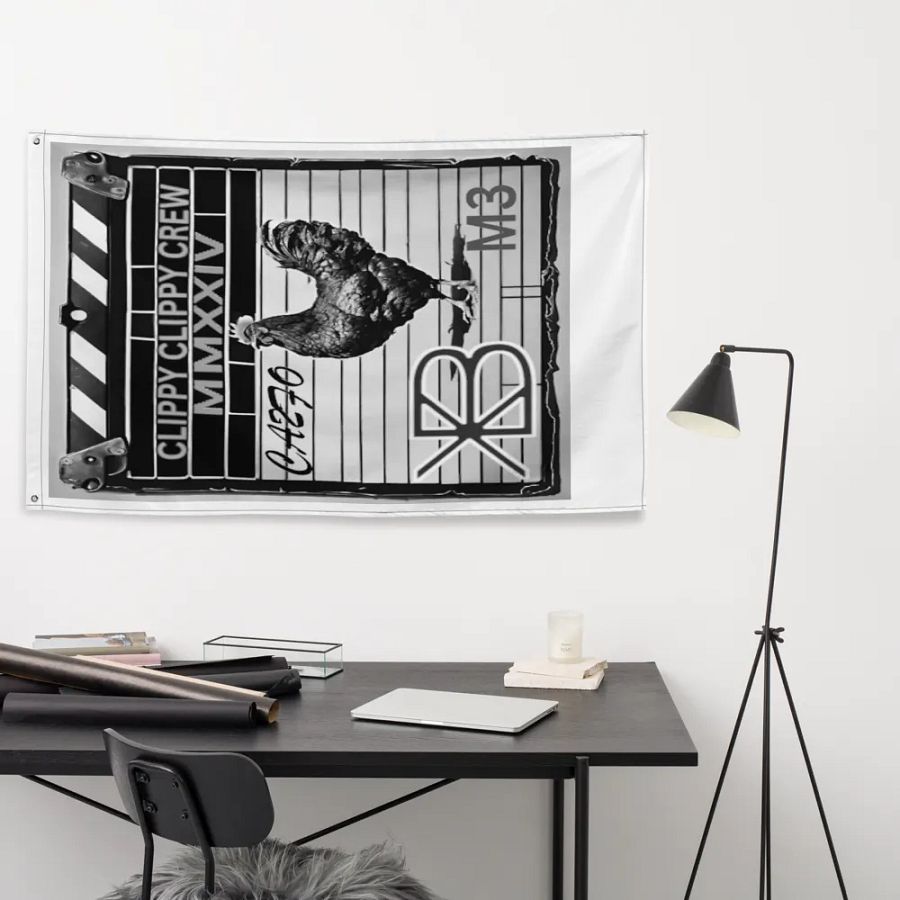 Marathon Greyscale Flag product image (9)