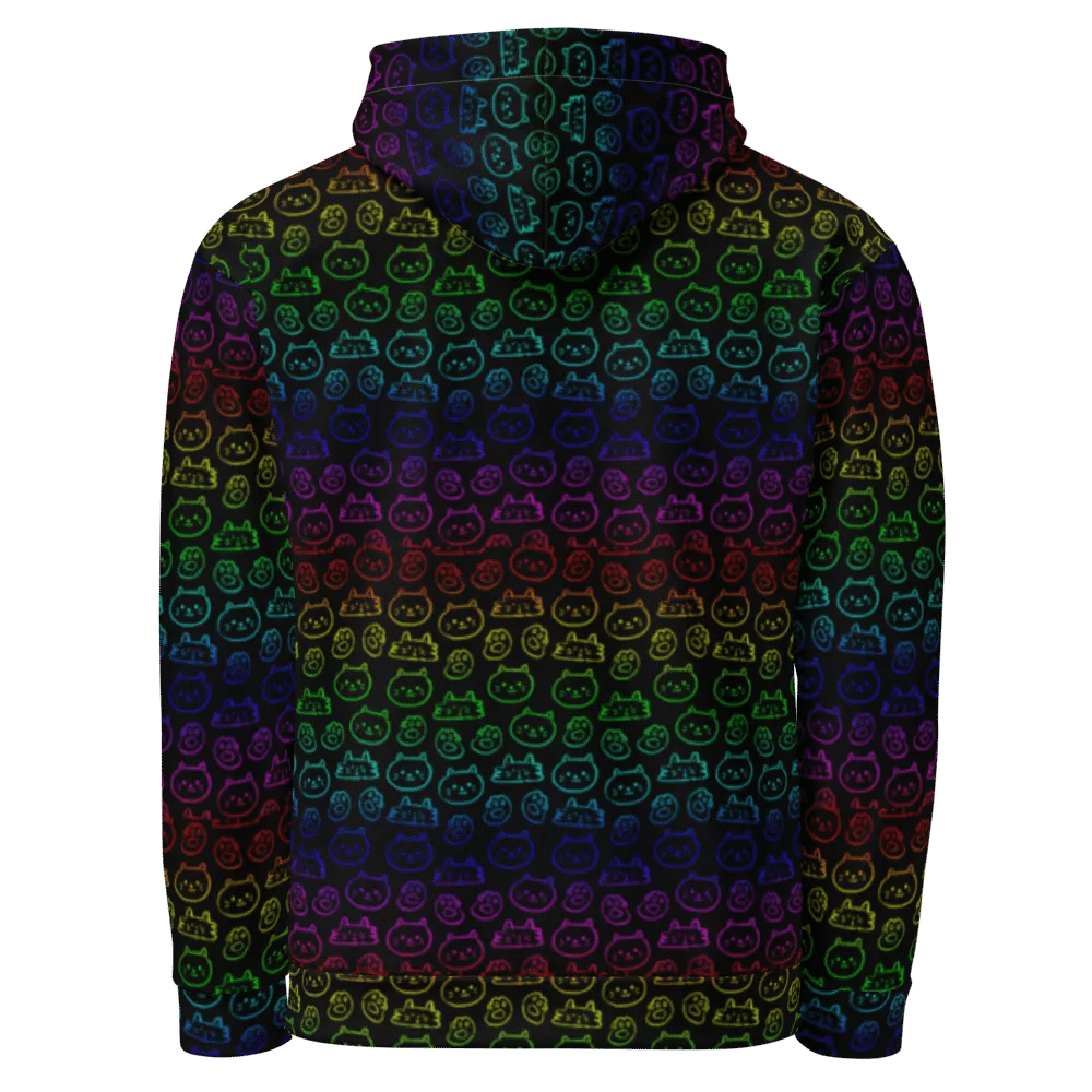 Rainbow Cat Design - Black product image (3)