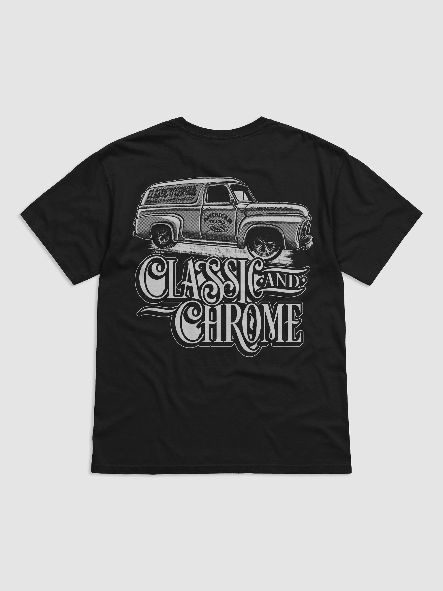 Classic N Chrome Front & F100 back print product image (2)