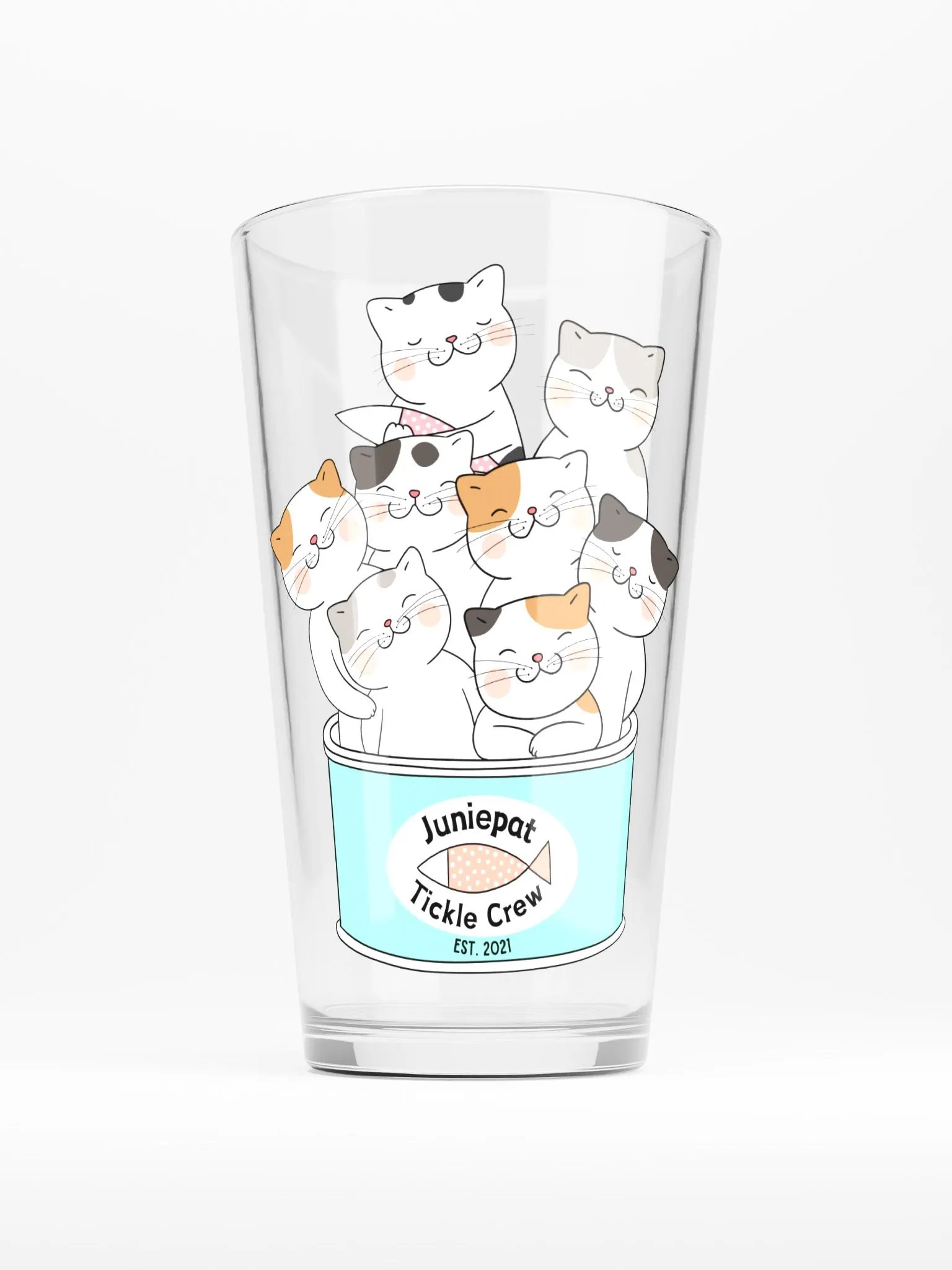 Tickle Crew Unite Pint Glass product image (1)