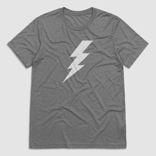 The white print bolt on heather gray looks real nice!