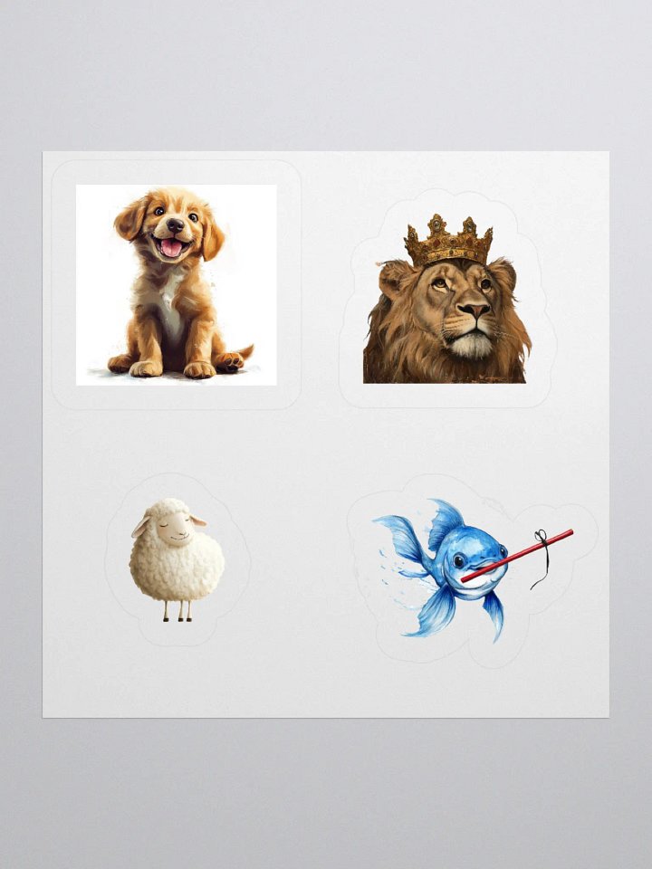 Royal Animal Kingdom Sticker Set product image (3)