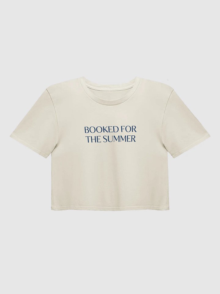 Booked for the summer crop top product image (1)