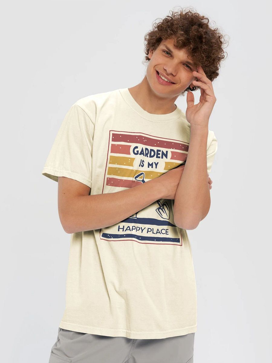 Garden is My Happy Place Vintage Garden Tee product image (3)