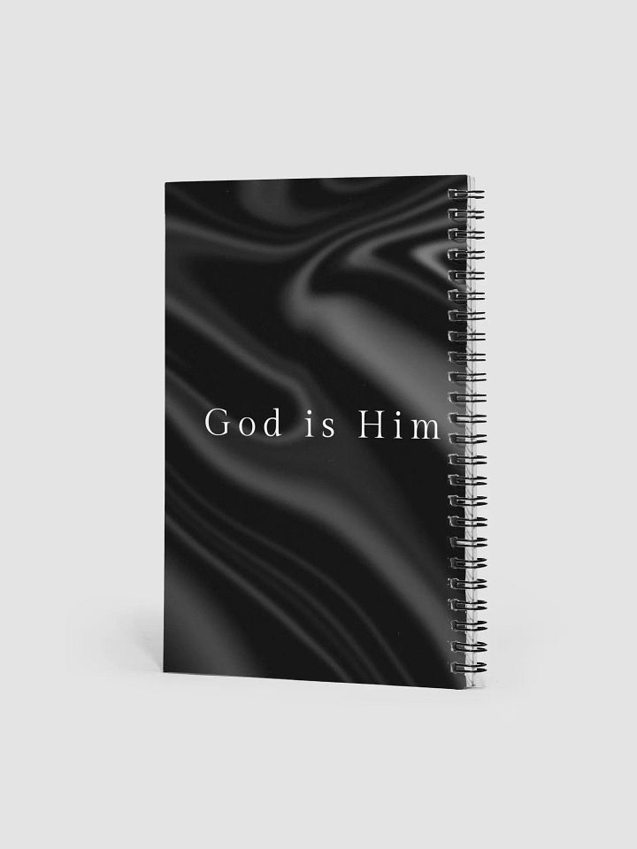God is him notebook agenda made uniquely for you ; Agenda Note book product image (2)