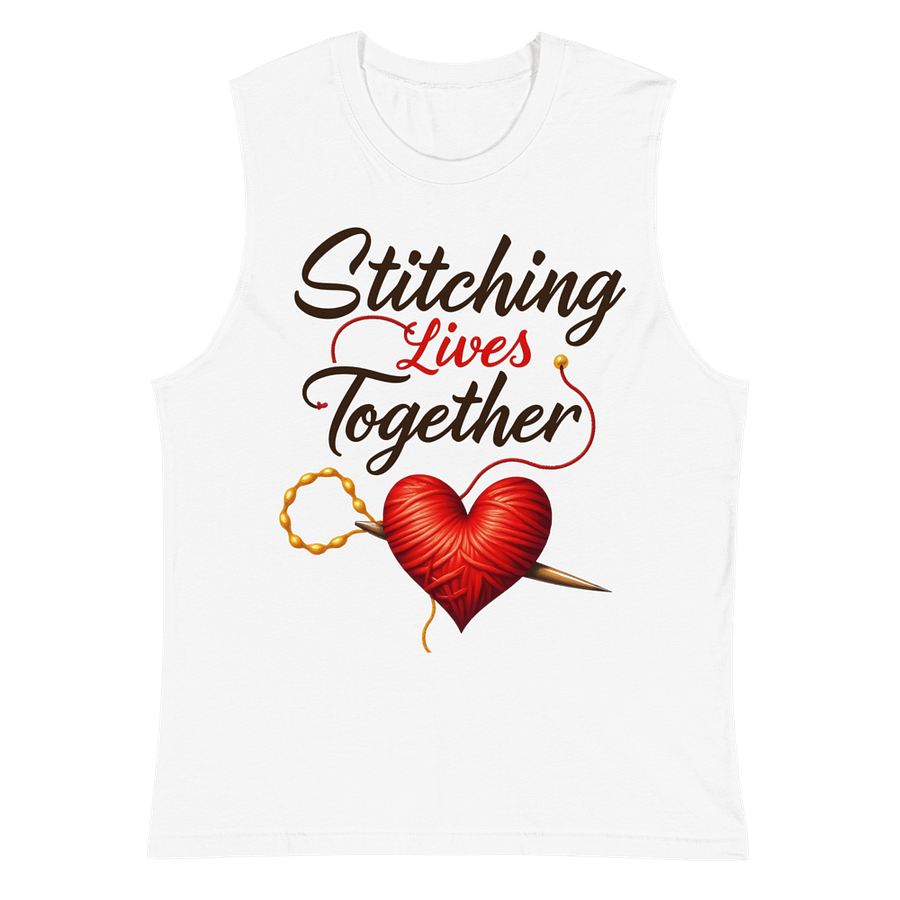 Heartfelt Stitch Muscle Tank product image (2)
