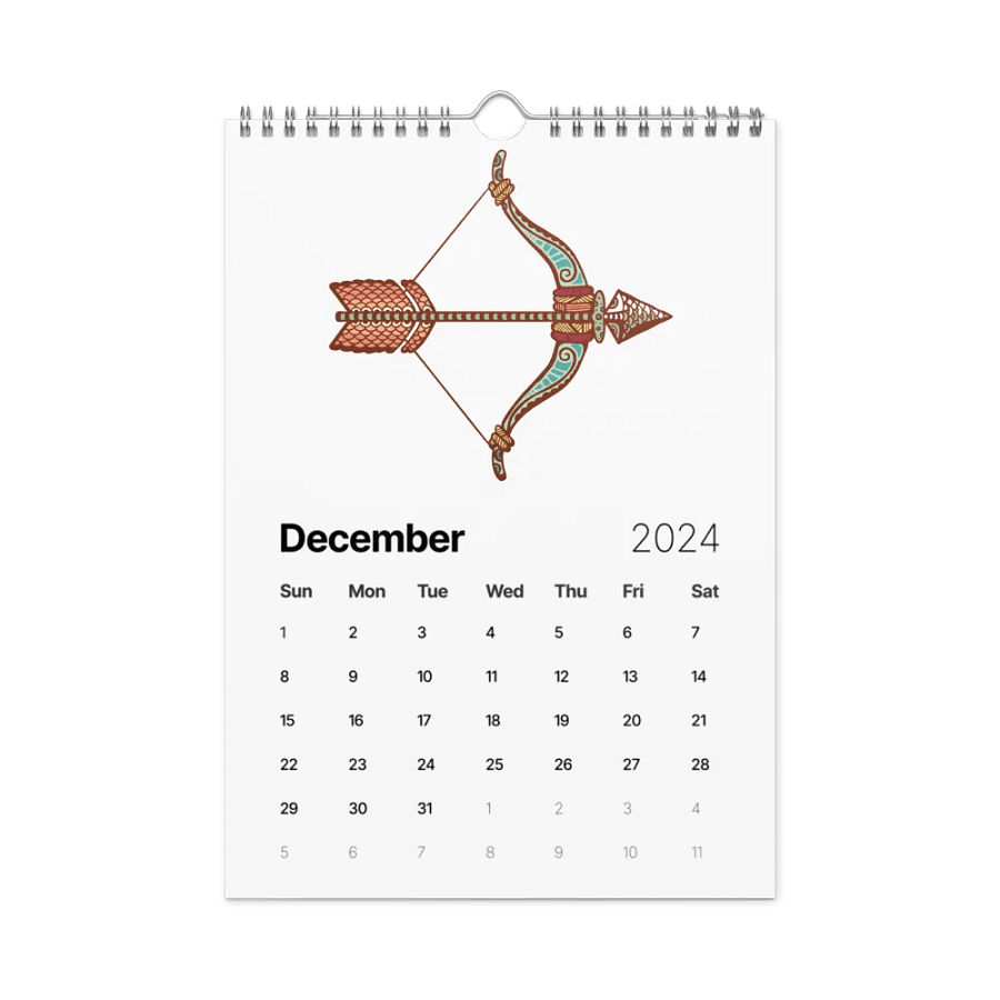 2024 Zodiac Calendar: A Year of Celestial Beauty product image (4)