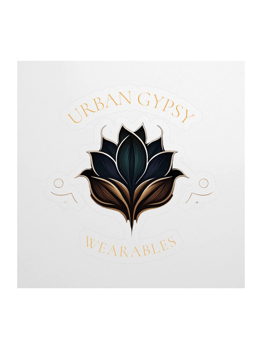 Urban Gypsy Lotus Kiss-Cut Stickers product image (1)