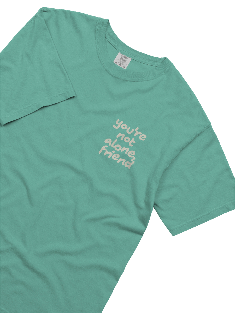 You’re Not Alone, Friend | Comfort Colors® Christian Tee product image (1)