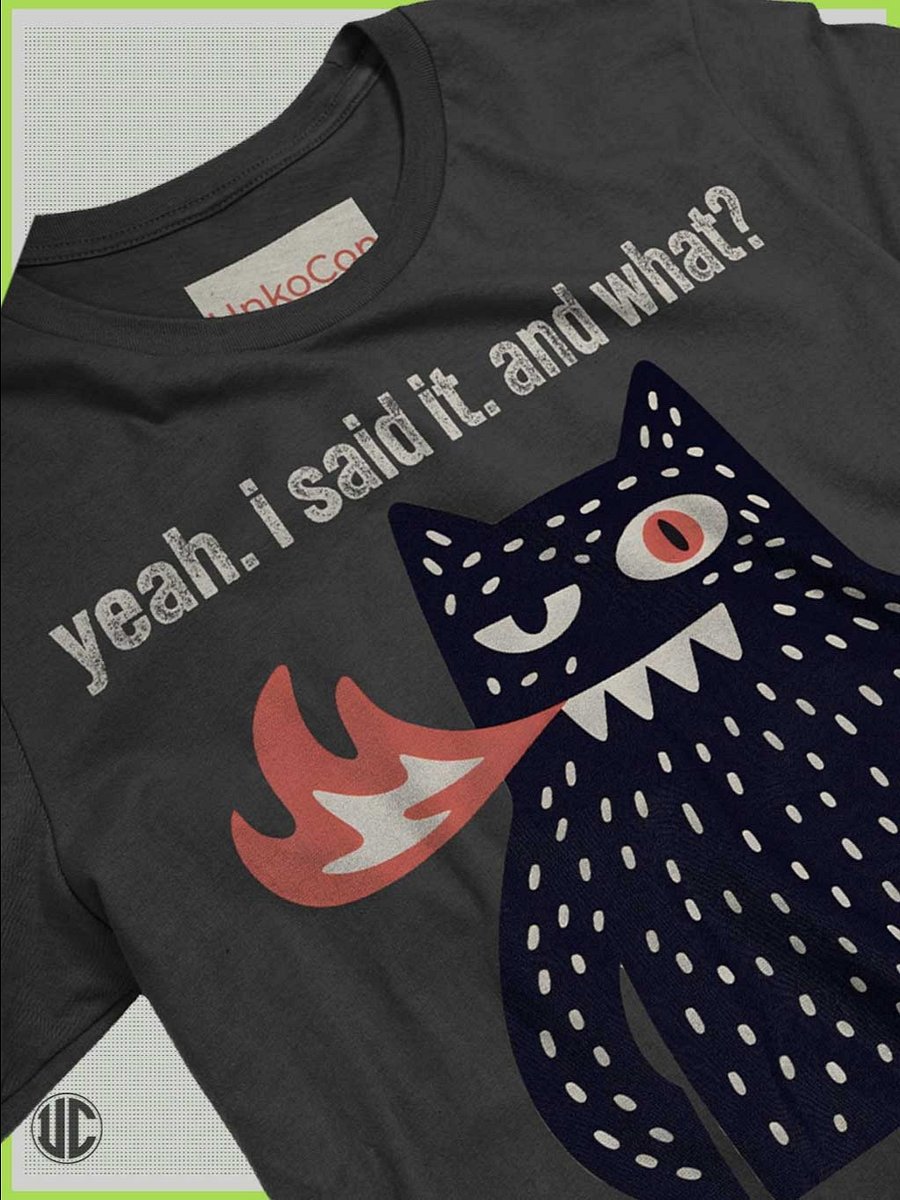 Dark Cat T-Shirt – Unisex Tee - UnkoCon Original T-Shirt product image (3)
