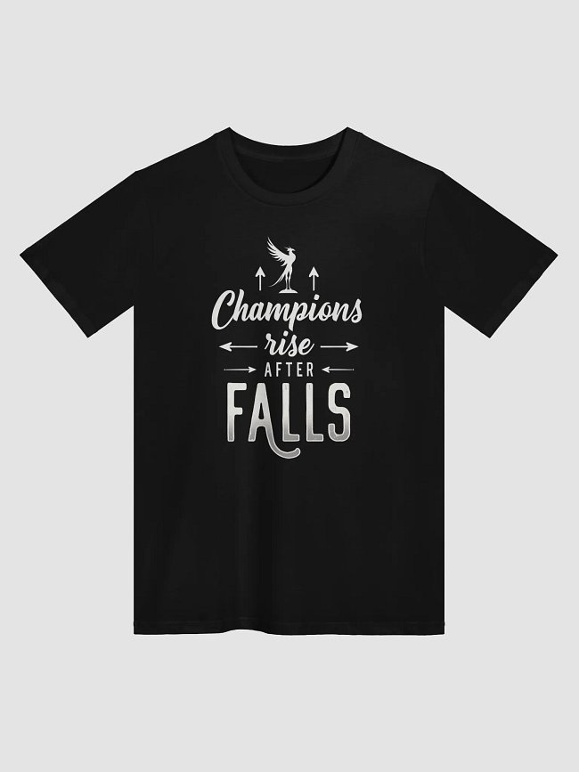 Serena Williams: Champions rise after falls.
