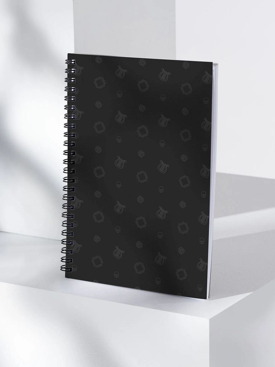 "Symbols" Notebook (140 dotted white pages) product image (4)