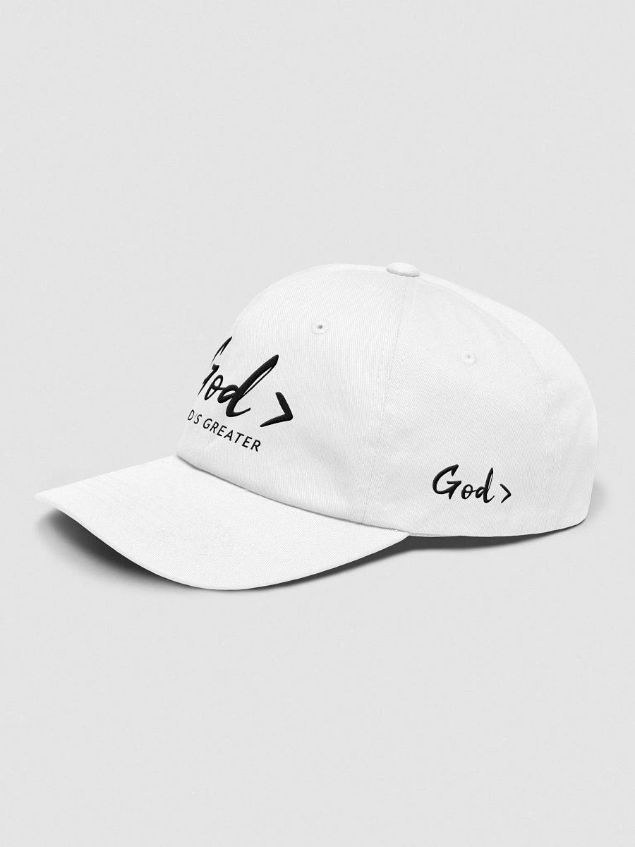 God > DAD HAT - (BLACK TEXT) product image (21)