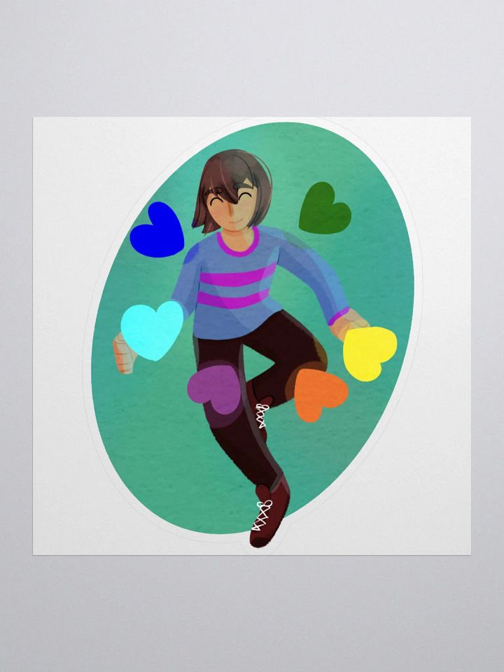 Dancing Frisk - Sticker product image (1)