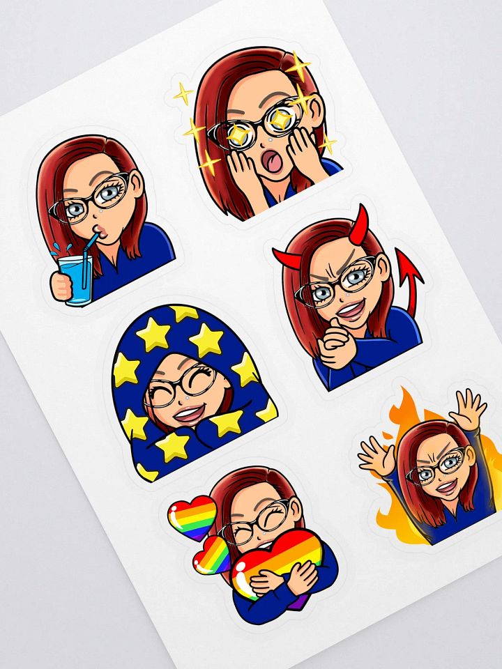 Meistar Emote Stickers! product image (1)