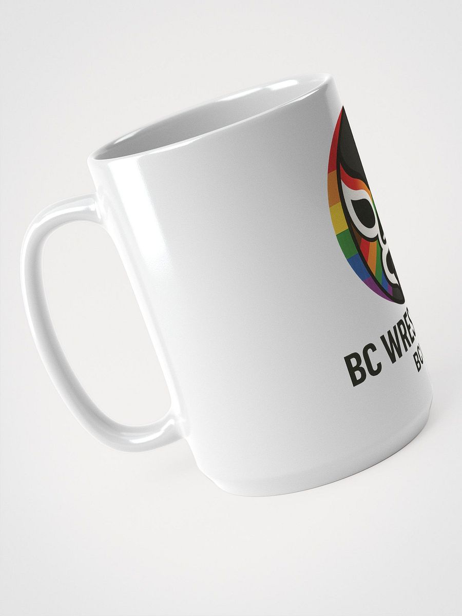 Voices in the Ring: BC Wrestle Pod Logo Mug product image (3)