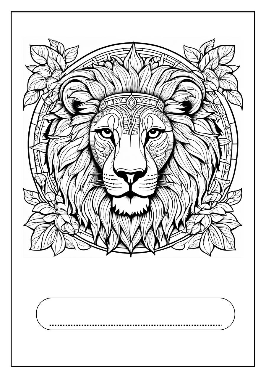 Animals Mandala Coloring Book 10+ product image (2)