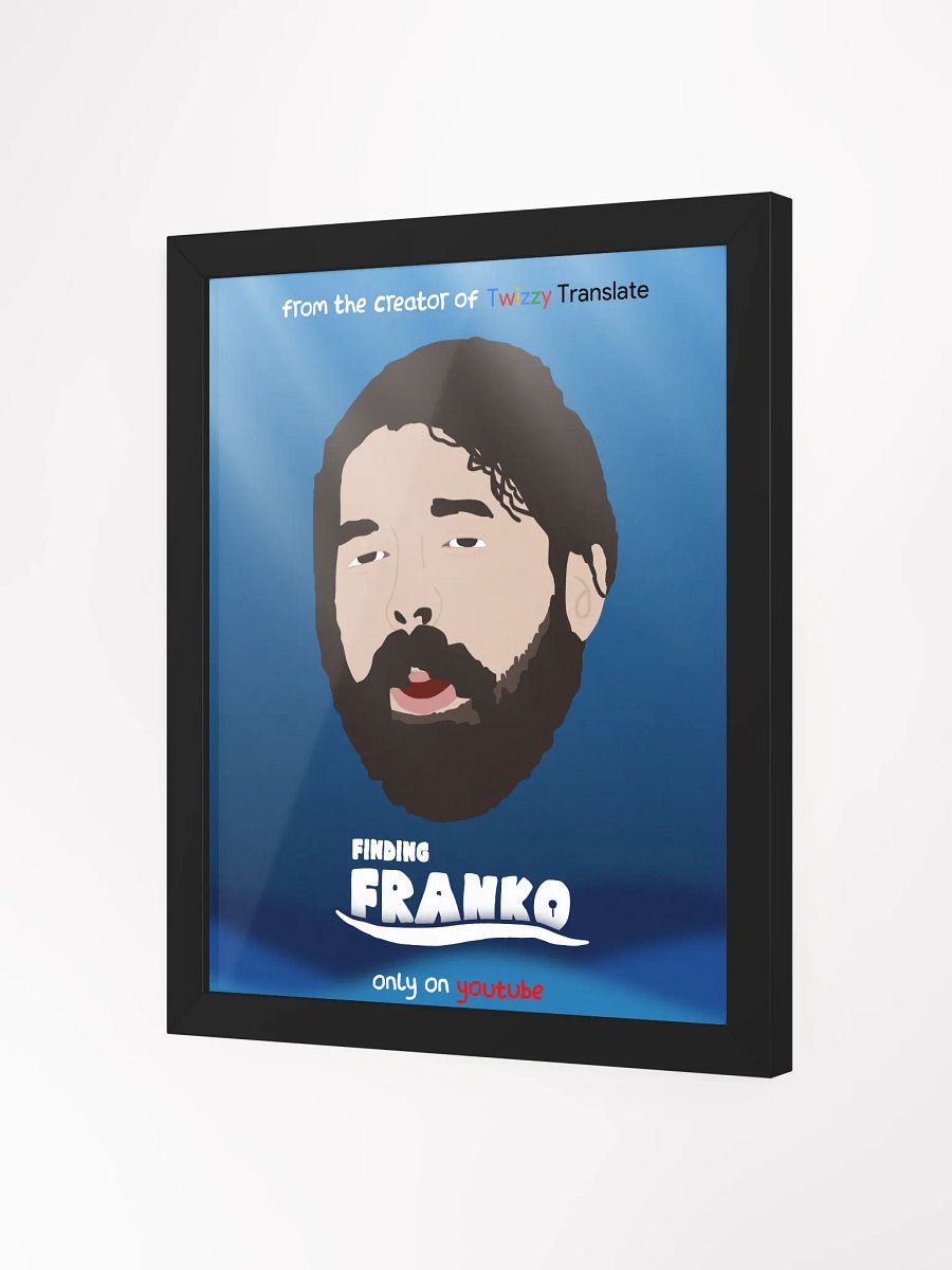 'Finding Franko' - Framed Poster product image (2)
