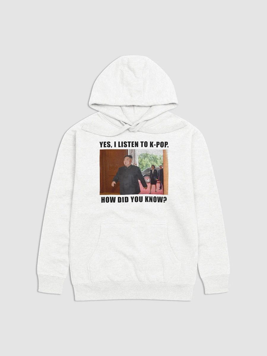 Yes, I listen to k-pop hoodie product image (6)
