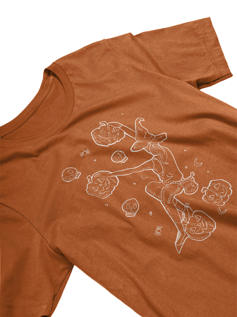 Rock climbing witch Halloween T-shirt product image (14)