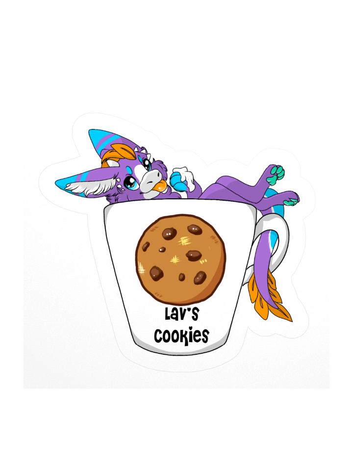 Lav's Cookies Sticker product image (1)