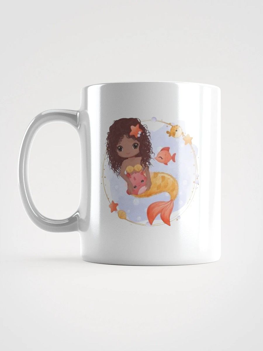 White Glossy Mug Little Mermaid product image (6)