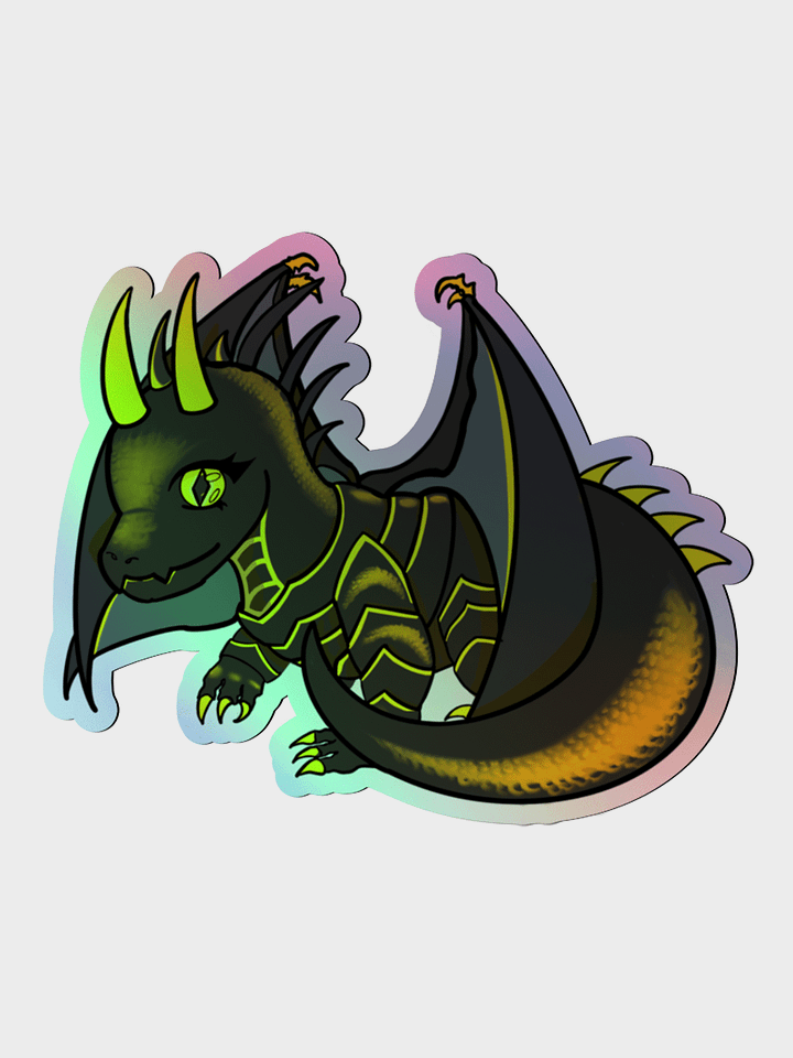 Necra Holographic Sticker product image (1)