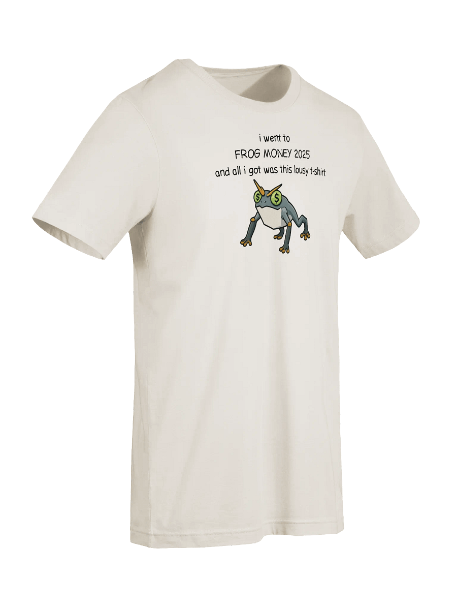 FROGMONEY2025 lousy t-shirt product image (4)