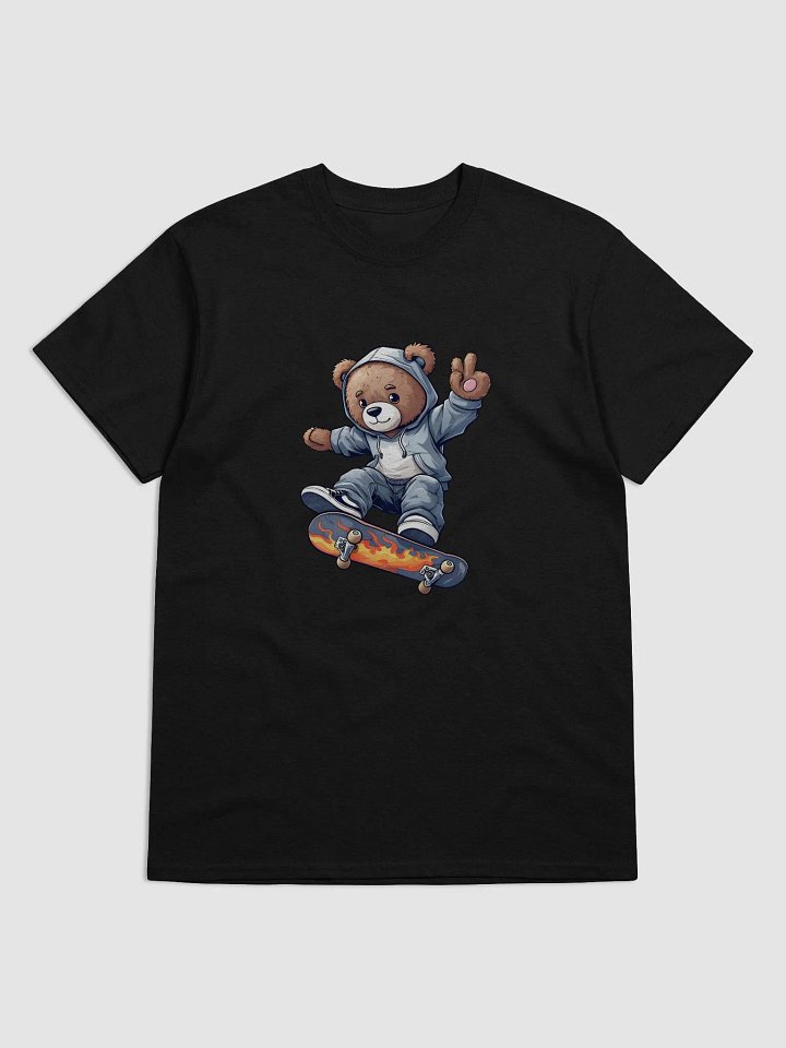 Skater Bear Graphic T-Shirt product image (5)