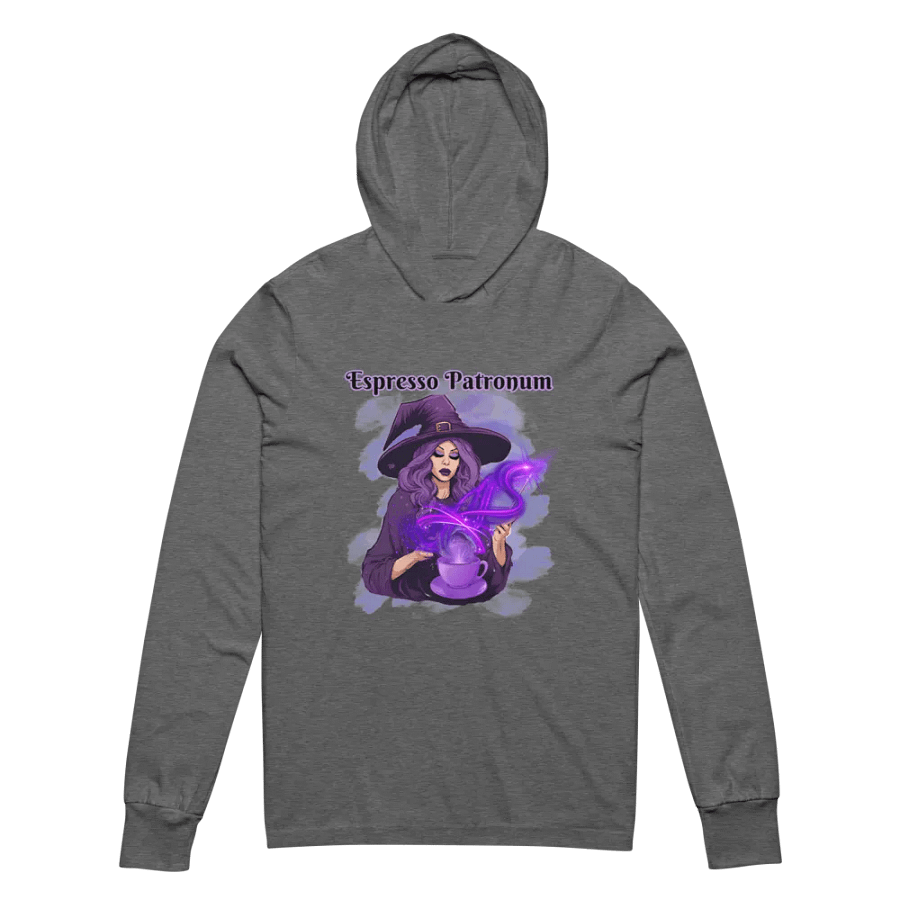 Espresso Patronum Witch Hooded tee product image (2)