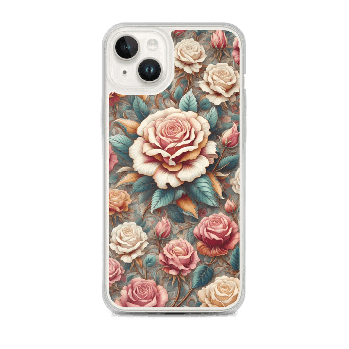 Rose Bloom Clear iPhone® Case product image (1)