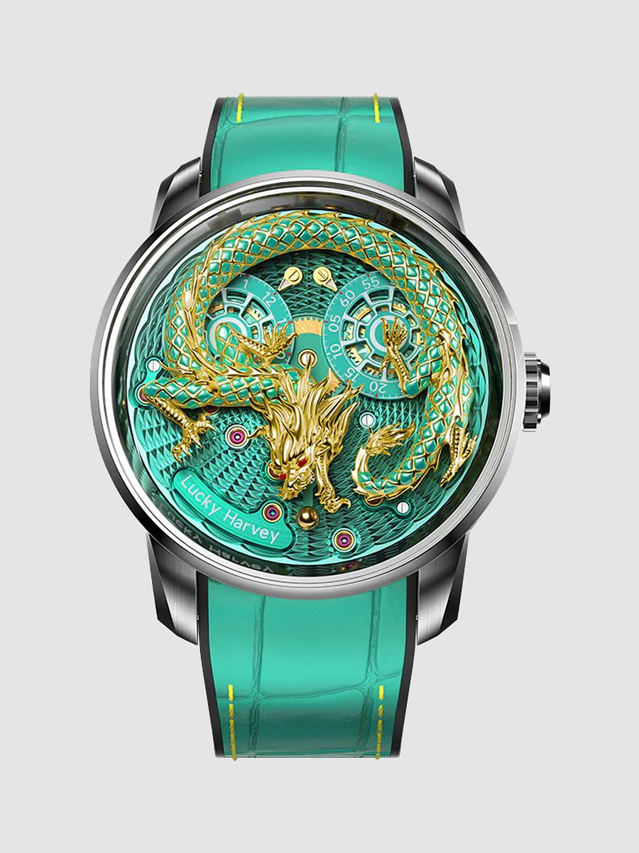 Lucky Harvey Green Dragon Enamel Limited 200 Pcs product image (1)